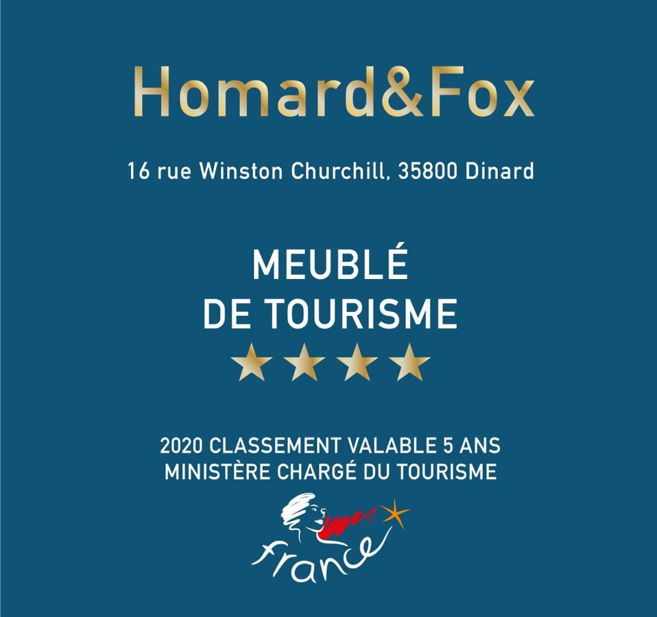 Homard And Fox, Appartement 2 Chambres 100M De La Mer Ντινάρ Εξωτερικό φωτογραφία
