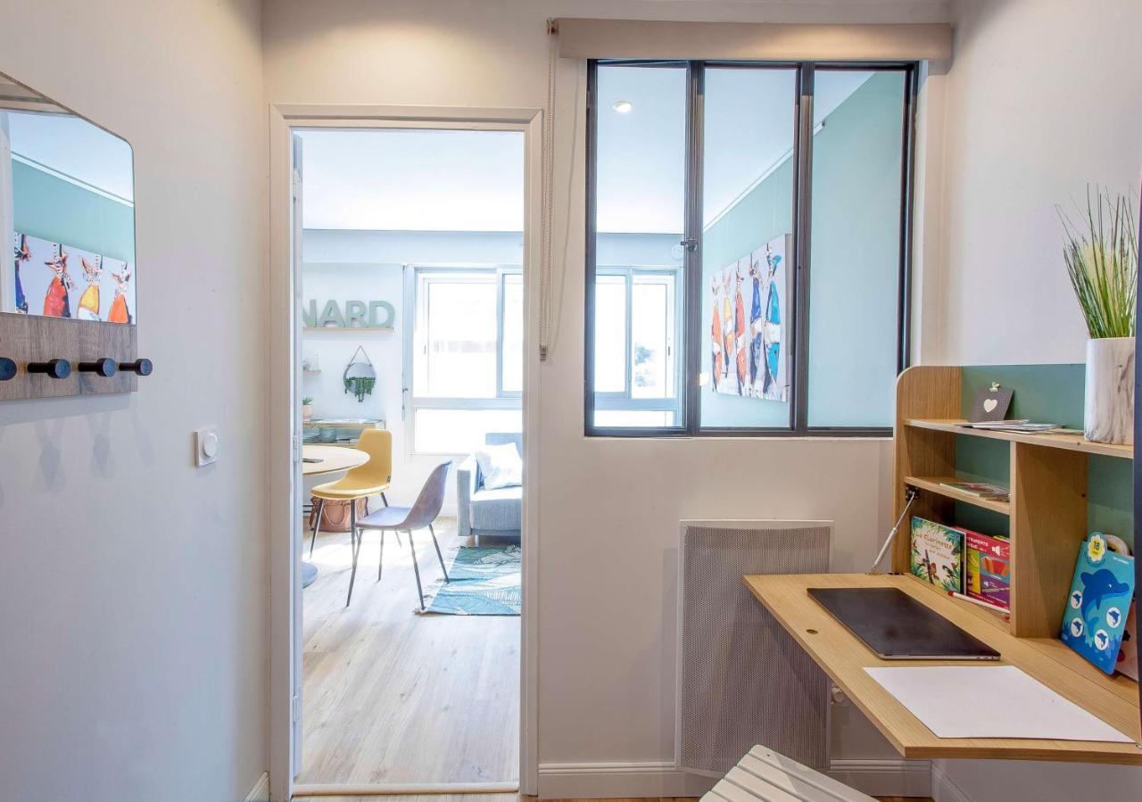 Homard And Fox, Appartement 2 Chambres 100M De La Mer Ντινάρ Εξωτερικό φωτογραφία