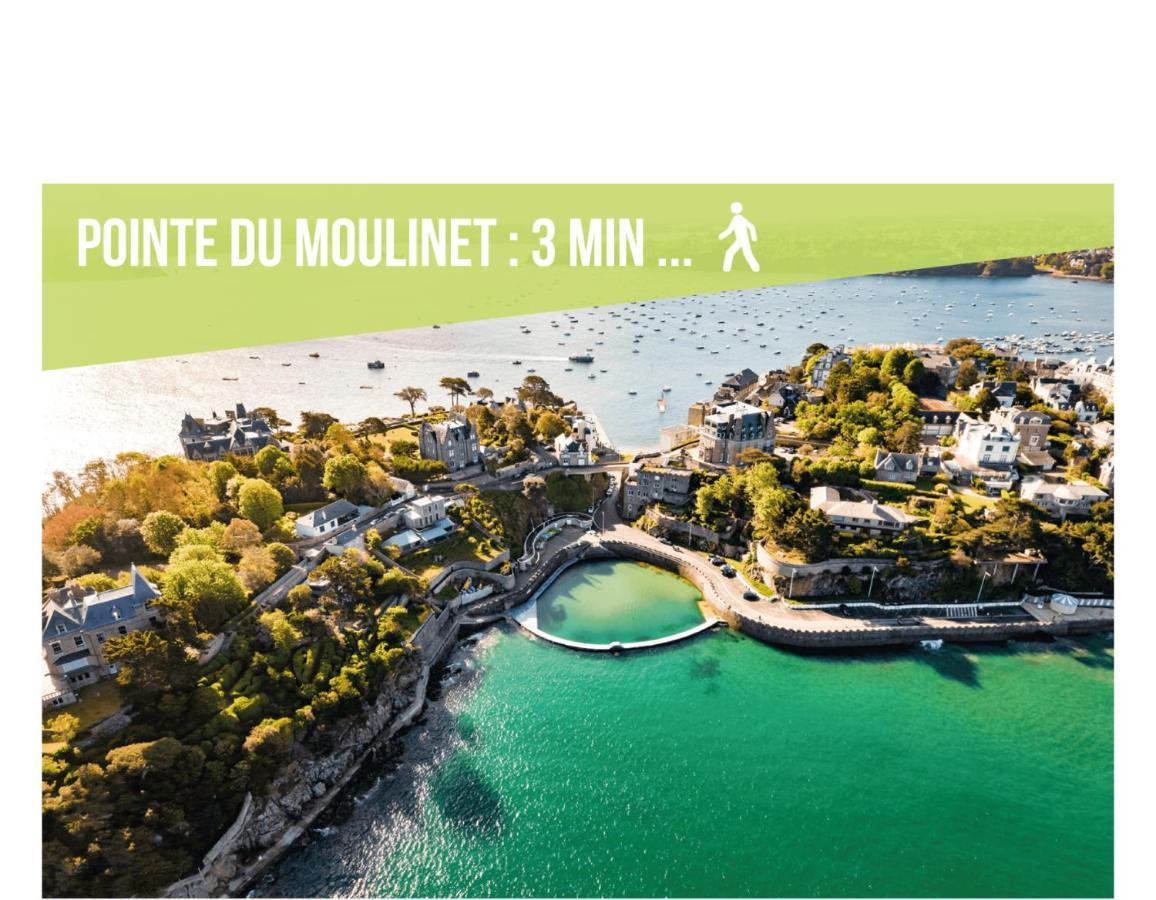 Homard And Fox, Appartement 2 Chambres 100M De La Mer Ντινάρ Εξωτερικό φωτογραφία