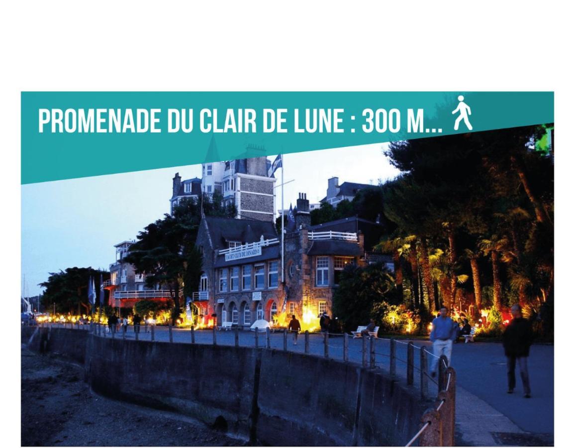Homard And Fox, Appartement 2 Chambres 100M De La Mer Ντινάρ Εξωτερικό φωτογραφία